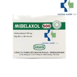 Mibelaxol 500 - Điều trị co thắt hoặc đau cơ xương